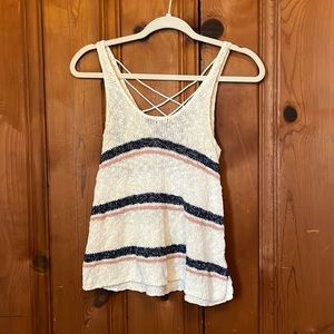 Knit tank top
